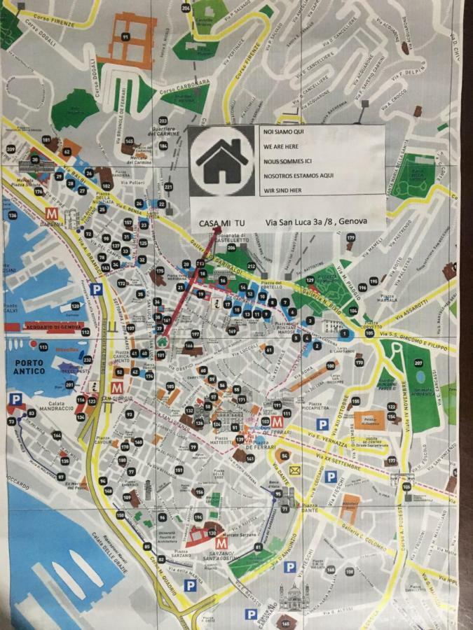 Appartamento Casa Mi Tu Genova Esterno foto